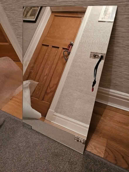Photo of free Plain sheet of mirrored glass. 700mm x 440mm (Giffnock G46) #1