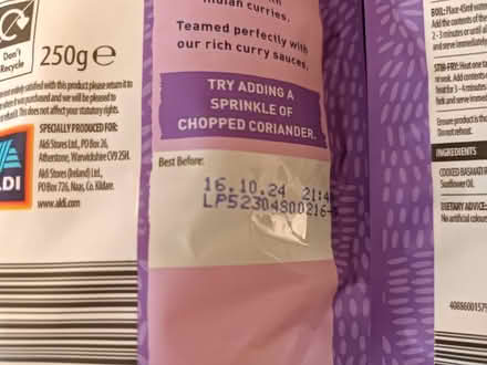 Photo of free Classic basmati rice ready to eat (Luton LU3) #2