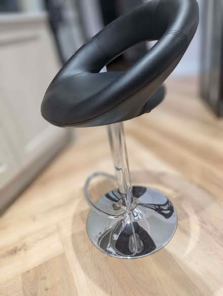 Photo of free Black Bar stool (Erith DA8) #1