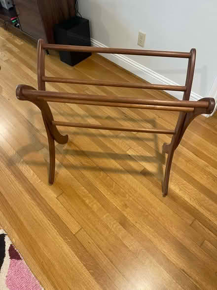 Photo of free Quilt rack - solid wood (Memorial) #2