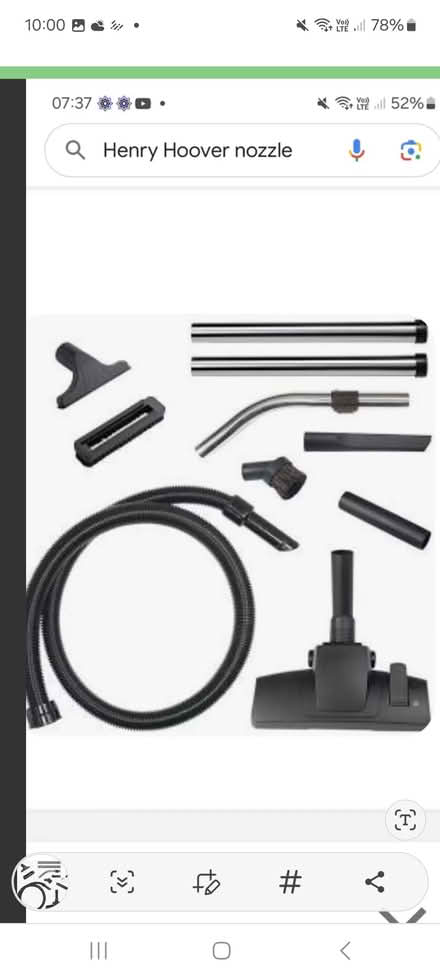 Photo of Henry hoover attachments (Stockport,Manchester SK8) #1