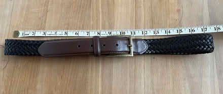 Photo of free Men’s medium leather belt (SK7) #1