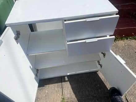 Photo of free Small white cabinet (Elm grove, brighton) #2