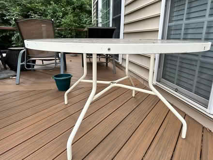 Photo of free Patio Table (Falls Church) #1