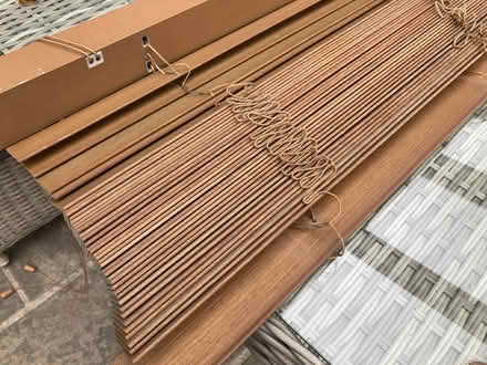 Photo of free oak coloured blind (Lower Kilburn) #1