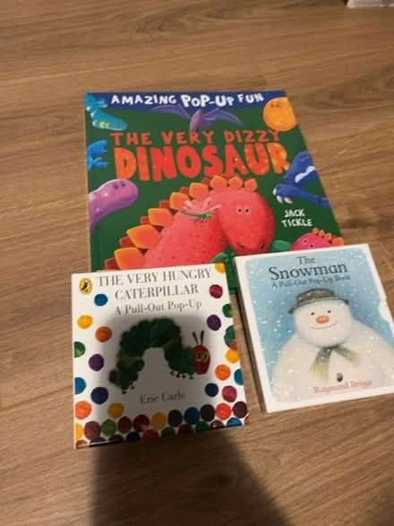 Photo of free 3 pop up out books (Mold CH7) #1