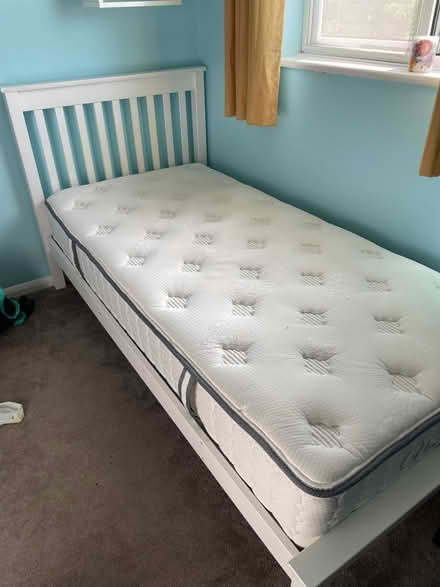 Photo of free Single bed with mattress (Brickhill, Bedford) #1