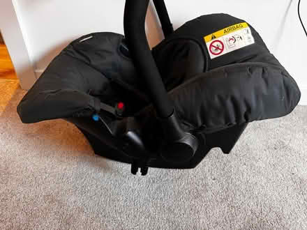 Photo of free Black infant carseat (Derby) #1