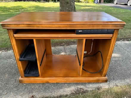 Photo of free Curb Alert! free desk & bookshelf (Toms River) #1