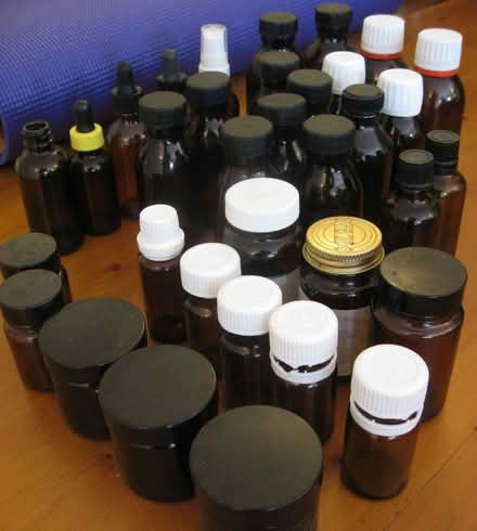 Photo of free Small glass bottles and jars (IP5) #1