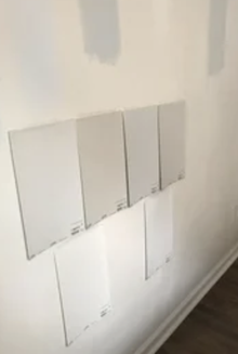 Photo of 'neutral' paint testers (Letchworth Garden City (SG6)) #1