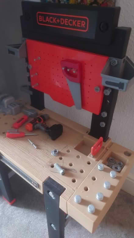 Photo of free Toy Black and Decker work bench (M21) #1