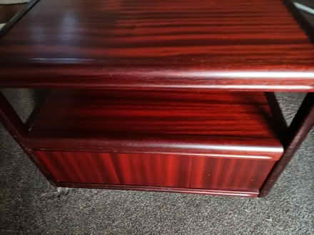 Photo of free Teak Wooden Unit/Table. (Penrith CA11) #2