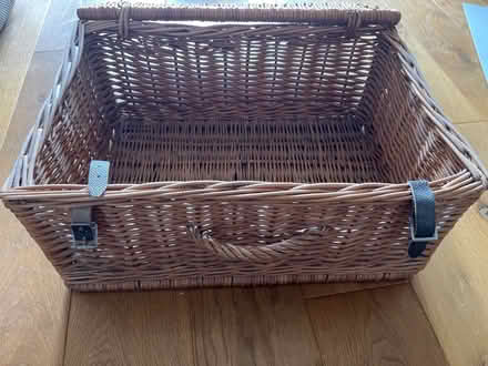 Photo of free F&M picnic / storage basket (Stevenage SG2) #3