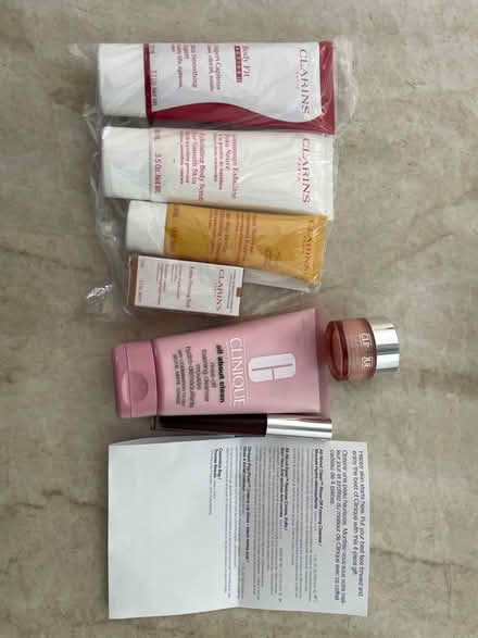 Photo of free Clarins and Clinique freebies (Cupertino) #1