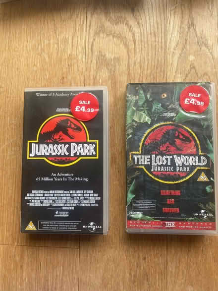 Photo of free VHS Jurassic Park (Moulsham CM2) #1