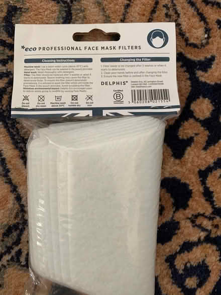 Photo of free Cloth face masks and filters (Ruislip HA4) #2