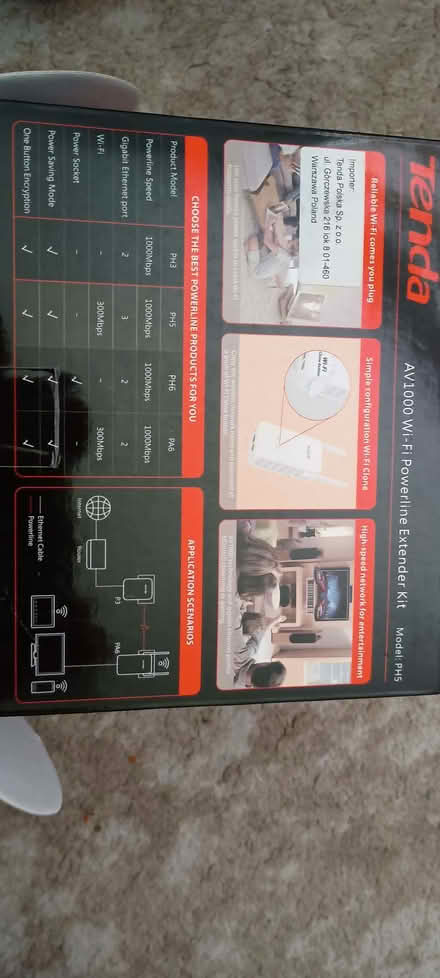 Photo of free WiFi Power Line extender kit (Benton NE7) #2