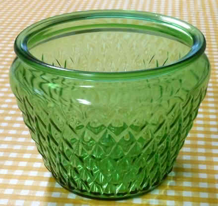 Photo of free Green Glass Vase (Loyal Heights) #1