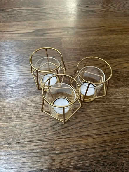 Photo of free Three tea light holders (Shepherd Park DC) #1