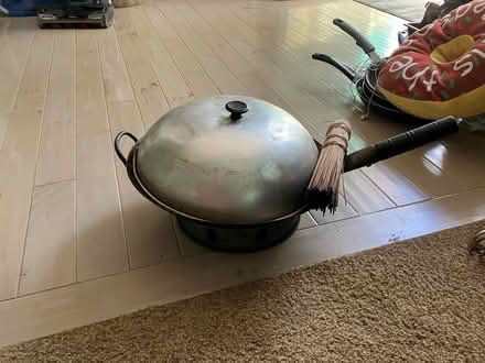 Photo of free “Hand hammered” wok (Hanover Rd & Patuxent Qtr Rd) #1
