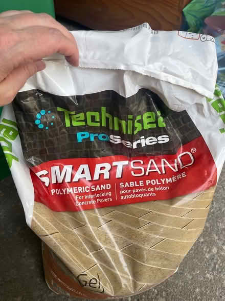 Photo of free Part bag of polymeric sand (Meadowvale, Mississauga) #1