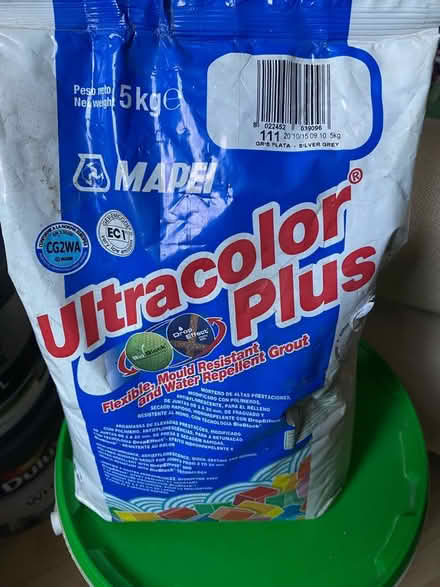 Photo of free Tile grout 5kg x2 (Luton area) #2