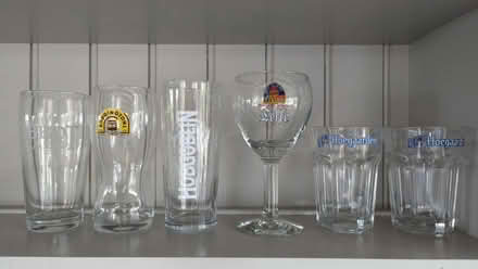 Photo of free Branded beer glasses (Emneth) #1