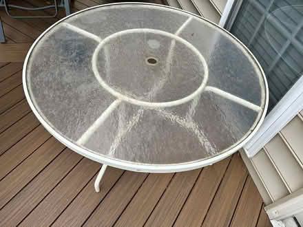 Photo of free Patio Table (Falls Church) #2