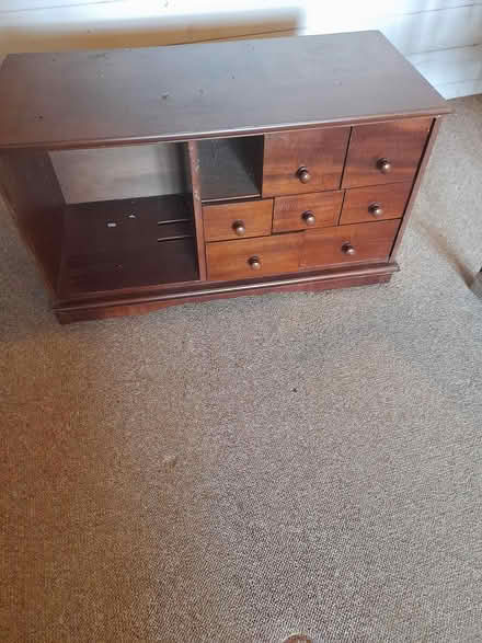 Photo of free Wooden drawer cabinet (CT4) #1