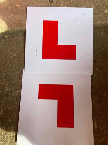 Photo of free Magnetic L Plates (Witham CM8) #1