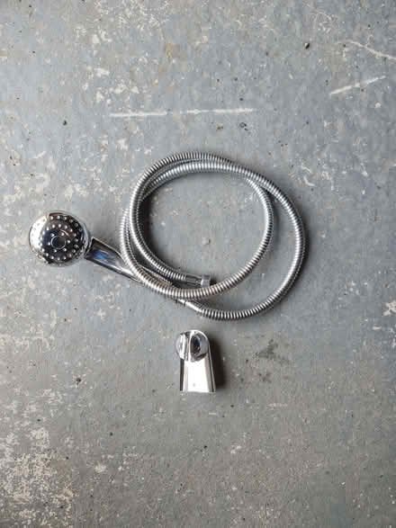 Photo of free New shower head, hose and wall mount (Silverknowes EH4) #1