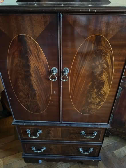 Photo of free Wooden storage cupboard (Holmer Green HP15) #3