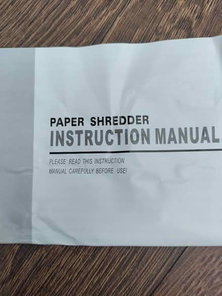 Photo of free Shredder small new (Barton OX3) #1