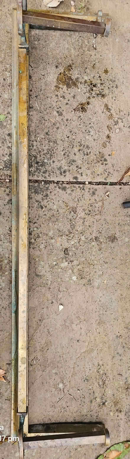 Photo of free Brass fireplace surround. (Woodseats S8) #1