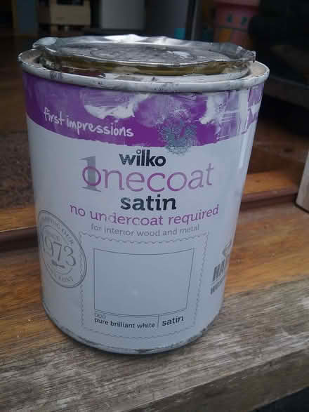 Photo of free Satin paint 750ml (Brentwood CM14) #2