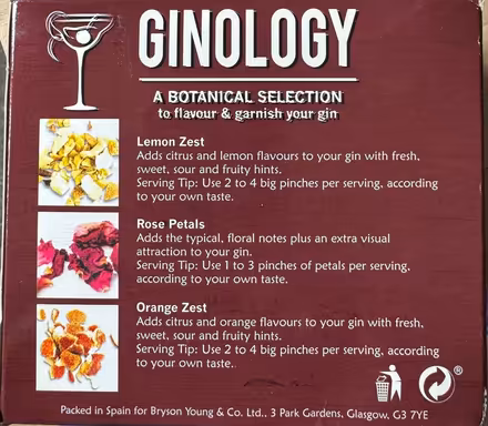 Photo of free Botanicals for gin (Risinghurst OX3) #1