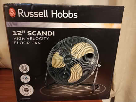 Photo of free 12' floor fan, brand new, never opened (Primrose LA1) #1