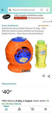 Photo of free Dog bubble machine (Great Tew OX7) #2