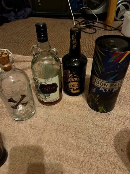 Photo of Interesting bottles empty spirits and liqueur bottles (Marford LL12) #2