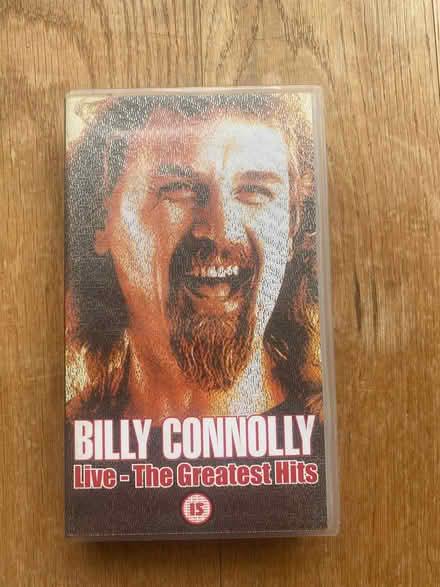 Photo of free VHS - Billy Connolly Live - The Greatest Hits (Moulsham CM2) #1