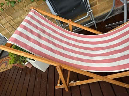 Photo of free Deck chair (Wandsworth SW18) #2