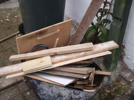 Photo of free wood for burning / MDF for projects (Neston CH64) #1