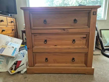 Photo of free Pine Chest of Drawers (CH62)