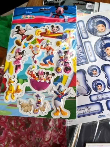 Photo of free Mixed craft card making items inc Disney (Cowley OX4) #1