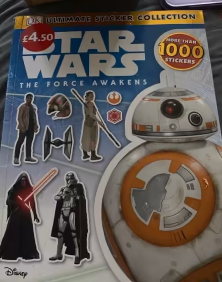 Photo of free Book of Star Wars stickers (Grays RM17) #1