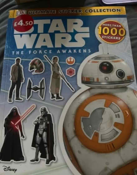Photo of free Book of Star Wars stickers (Grays RM17) #1