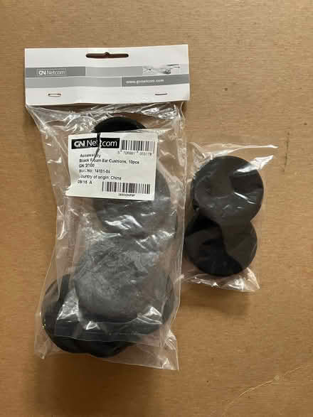 Photo of free black foam headset ear cushions (Barron Park) #1