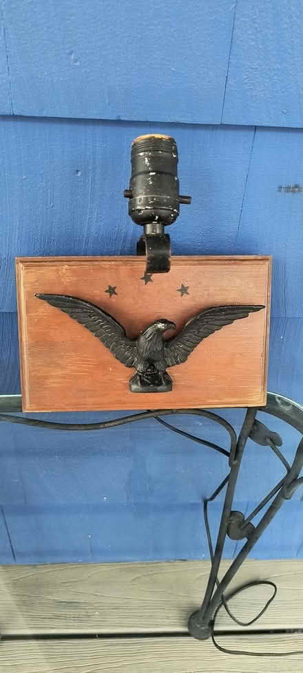 Photo of free Wall lamp with eagle on it (Watertown South Side) #1