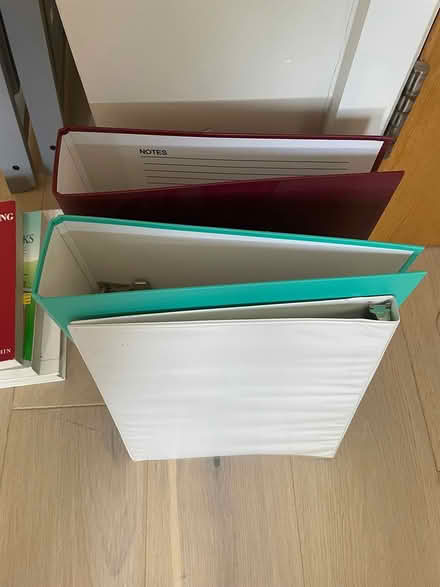 Photo of free Lever arch files (Cambridge station area) #1